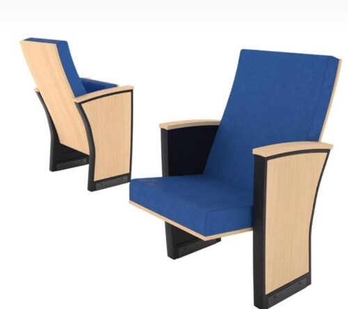 Wood conference chair